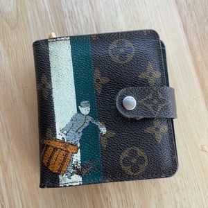 Authentic Louis Vuitton Compact Groom Wallet